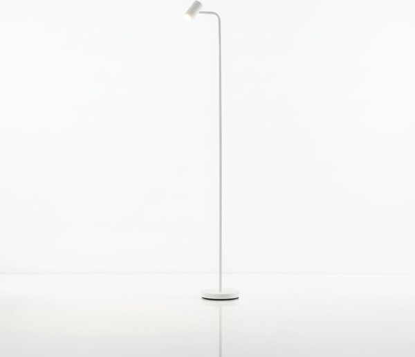 Bílá stojací lampa GU10 160 cm