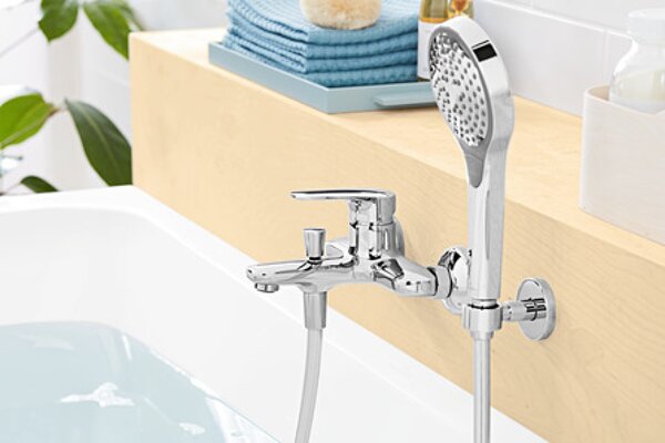 Villeroy & Boch O.Novo Start vanová baterie na stěnu chrom TVT10550111061