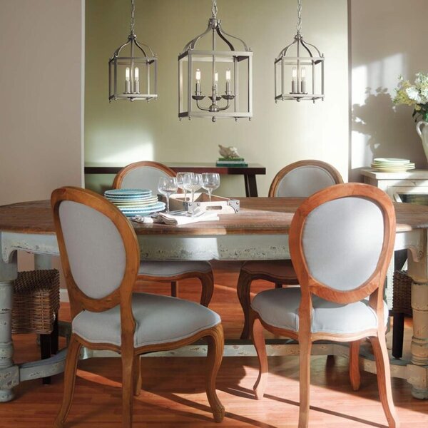 Elstead Lighting Larkin závěsné svítidlo 3x60 W nikl KL-LARKIN-P-M-NI