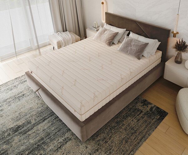 Ortopedická pěnová matrace s latexem RELAX Bamboo 21 cm – 80×200 cm