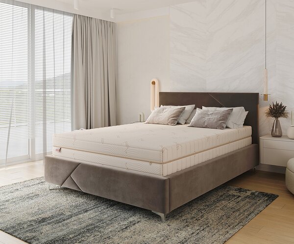 Ortopedická pěnová matrace s latexem RELAX Bamboo 21 cm – 80×200 cm