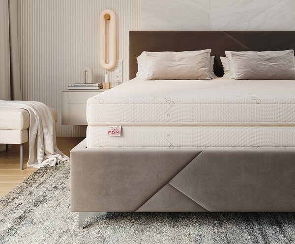 Ortopedická pěnová matrace s latexem RELAX Bamboo 21 cm – 80×200 cm