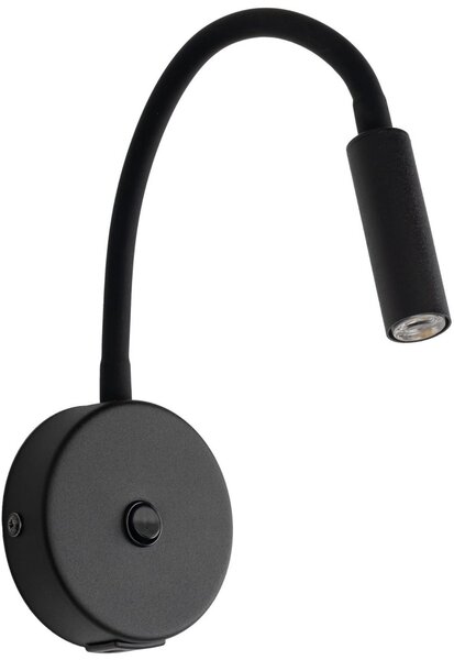 TK Lighting Lagos nástěnné svítidlo 1x6 W černá 10200