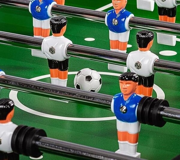 GamesPlanet Profi fotbálek Leeds, 140 x 73 x 87 cm, fireball