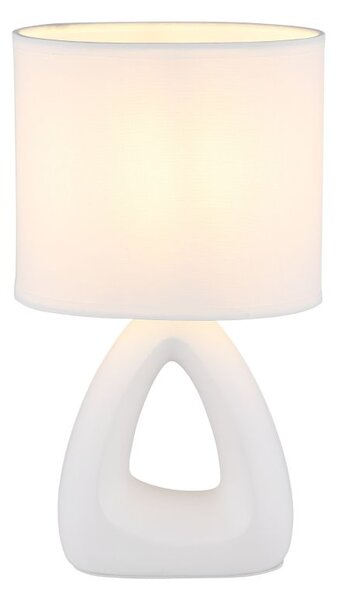 Globo Lighting Triangle stolní lampa 1x40 W bílá 21731W