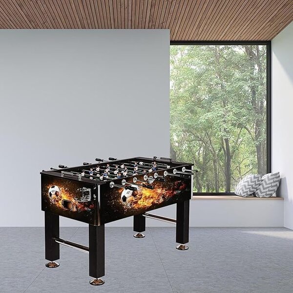 GamesPlanet Profi fotbálek Leeds, 140 x 73 x 87 cm, fireball