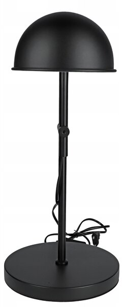 Černá stolní lampa E27