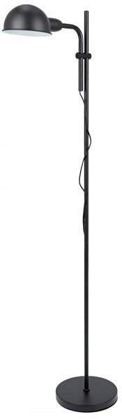 Černá stojací lampa E27 137 cm