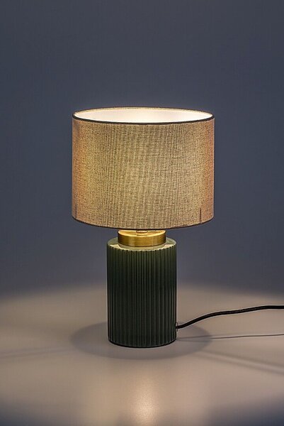 Rabalux Glovy stolní lampa 1x40 W bílá-zelená 74046