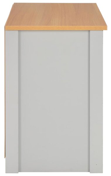 TV stolek šedý 95 x 39 x 58 cm 283739