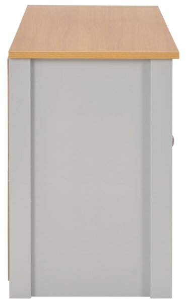 TV stolek šedý 120 x 39 x 58 cm 283740