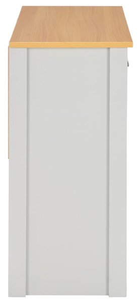 Konzolový stolek šedý 97 x 35 x 76 cm 283741