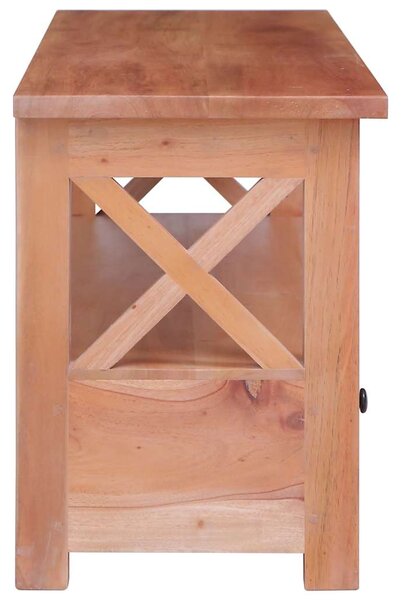 TV stolek 120 x 30 x 40 cm masivní mahagonové dřevo 283840