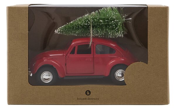 Vánoční autíčko Xmas Car Red