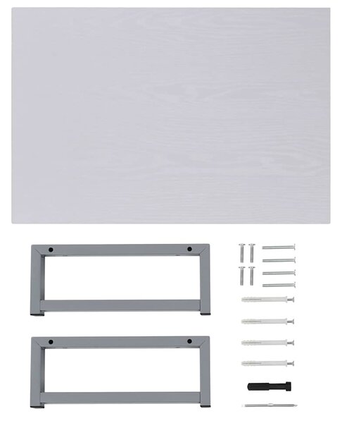 Koupelnový nábytek bílý 60 x 40 x 16,3 cm 283808