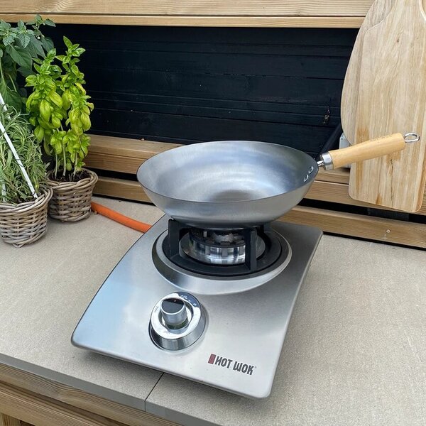 Wok hořák Hot Wok Silver Line 4,5 kW