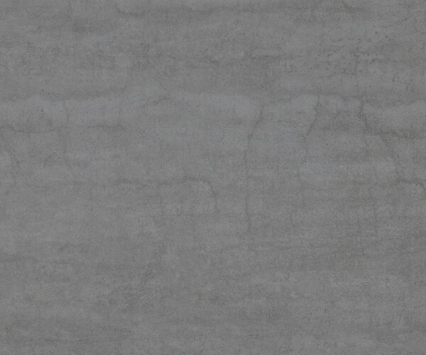 DELIFE Konferenční stolek Edge oválný 50×50 cm keramika beton šedá Eleny nerezová ocel broušená