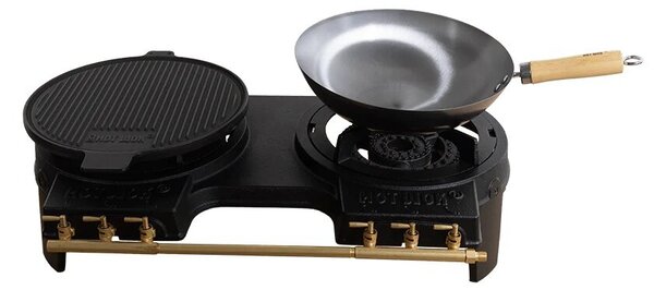 Dvojitý wok hořák Hot Wok Double 2x10 kW