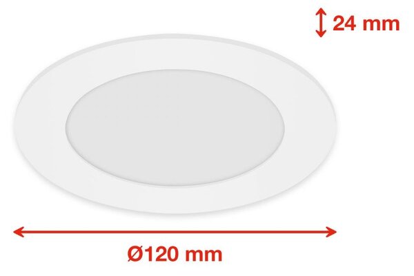 TF 309306TF TELEFUNKEN LED Smart vestavné svítidlo pr. 12 cm 6W 600lm bílé 309306TF