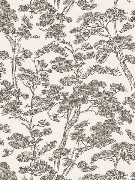 A.S. Création | Vliesová tapeta na zeď Vibes & Styles 79001-5 | 0,53 x 10,05 m | černá, bílá