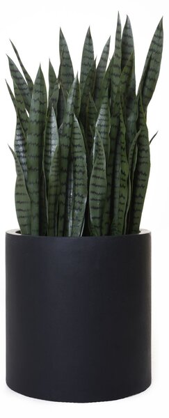 Květináč NEW RONDO, sklolaminát, Ø 43 cm, antracit