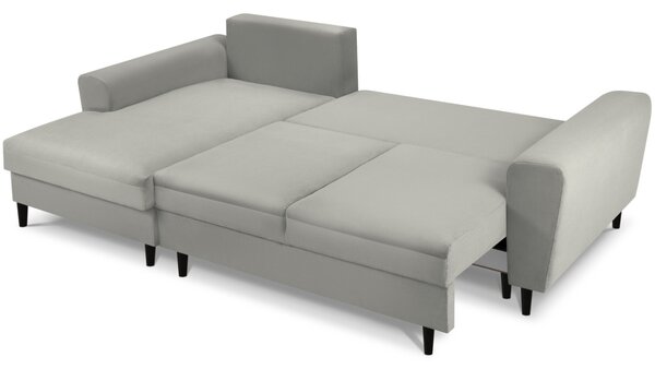-25 % Dny MOMENTI– Cosmopolitan Design Manšestrová rozkládací pohovka Kyoto 241 cm, levá