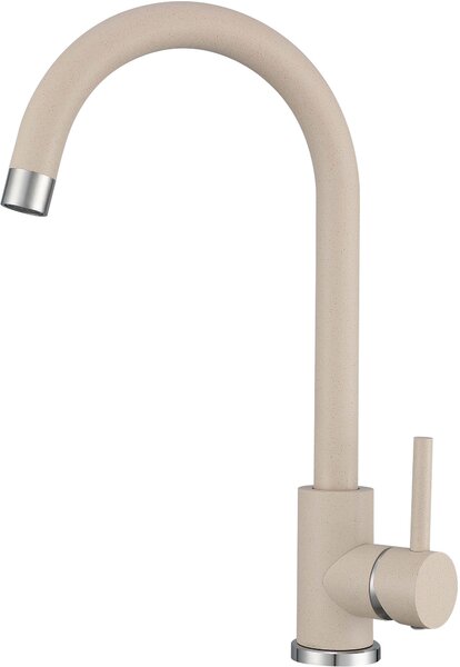 Ruvetti Tito Compact dřez s baterií a příslušenstvím béžová/béžová LP_3200-TC6244BE_W