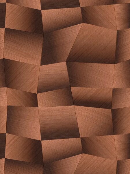 A.S. Création | Vliesová tapeta na zeď Vibes & Styles 79197-1 | 0,53 x 10,05 m | hnědá