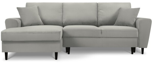 -25 % Dny MOMENTI– Cosmopolitan Design Manšestrová rozkládací pohovka Kyoto 241 cm, levá