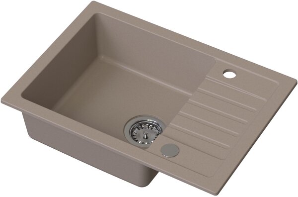 Ruvetti Tito Compact dřez s baterií a příslušenstvím béžová/béžová LP_3200-TC6244BE_W