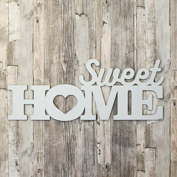 DUBLEZ | Dřevěná dekorace na zeď - Sweet Home