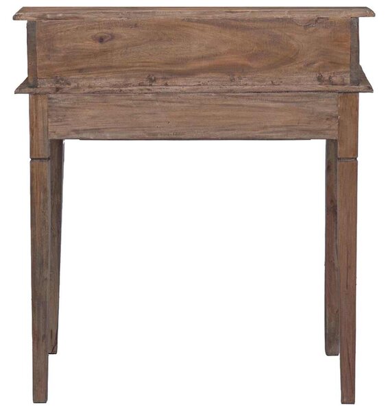 Psací stůl se zásuvkami 90x50x101 cm masivní mahagonové dřevo 283912