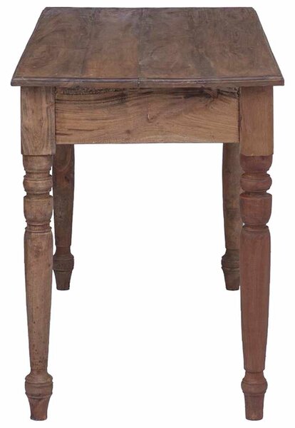 Psací stůl se zásuvkami 117 x 57 x 75 cm masivní mahagon 283909
