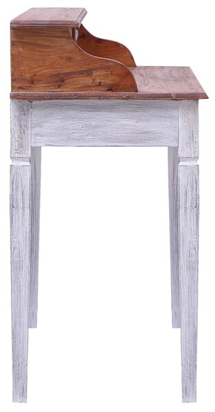 Psací stůl se zásuvkami 90x50x101 cm masivní mahagonové dřevo 283911