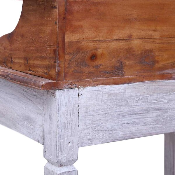 Psací stůl se zásuvkami 90x50x101 cm masivní mahagonové dřevo 283911