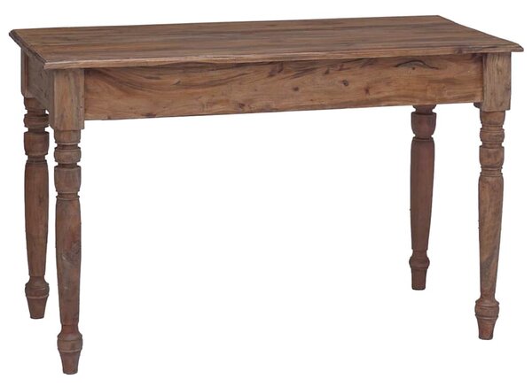 Psací stůl se zásuvkami 117 x 57 x 75 cm masivní mahagon 283909