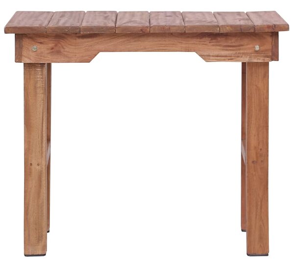 Přístavný stolek 70 x 35 x 60 cm masivní mahagonové dřevo 283915