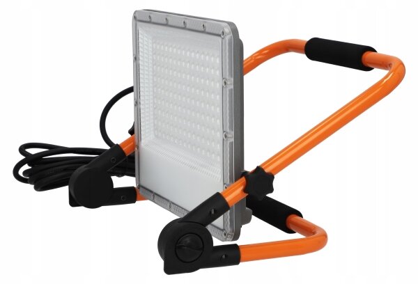 LED Reflektor se stojanem LED/100W/230V 4500K IP65 oranžová