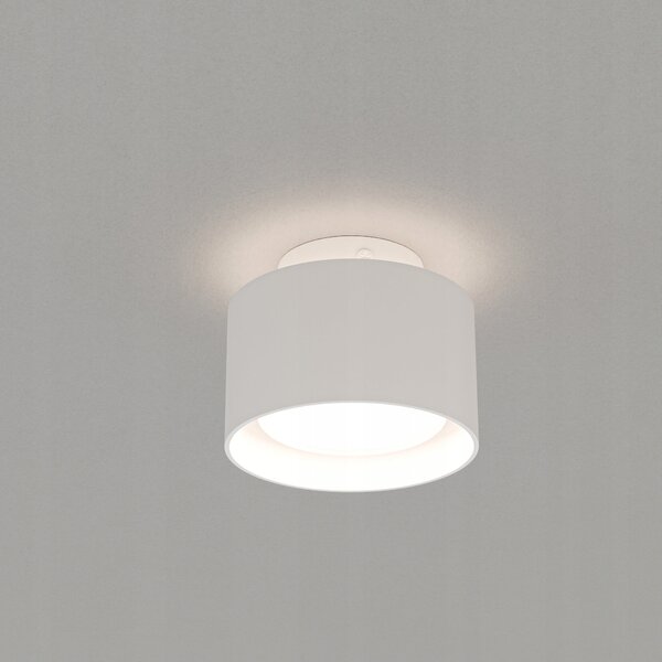 Přisazené bodové svítidlo GX53 s LED, bílé, Ø 10 cm