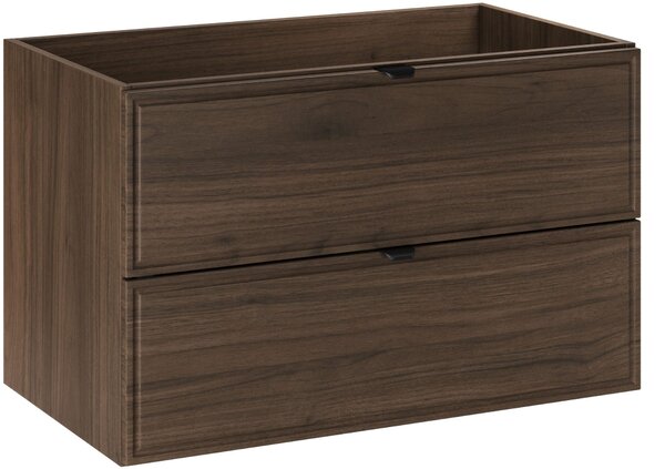 Comad Terra Villa skříňka 80x46x50 cm pod umyvadlo závěsná ořechová TERRA VILLA 82-80-46-2S