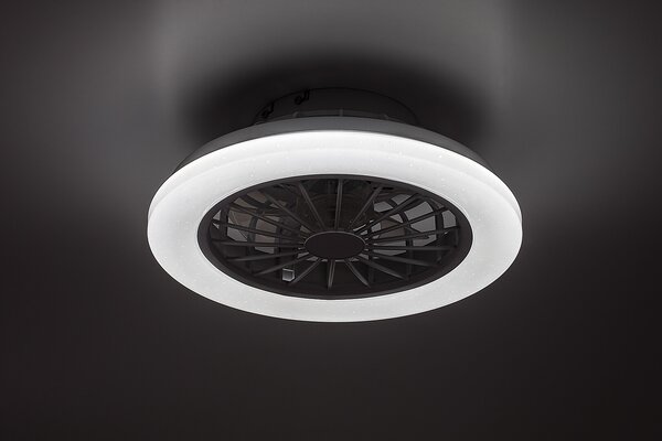 Rabalux Dalfon stropní ventilátor se světlem 1x24 W bílá 71348