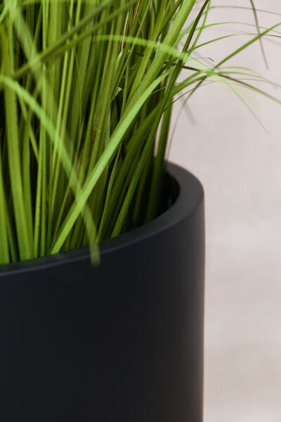 Květináč CHICO, sklolaminát, průměr 50 cm, antracit