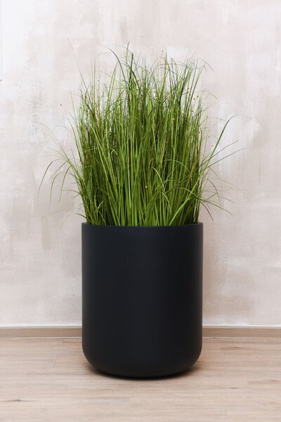 Květináč CHICO, sklolaminát, průměr 50 cm, antracit