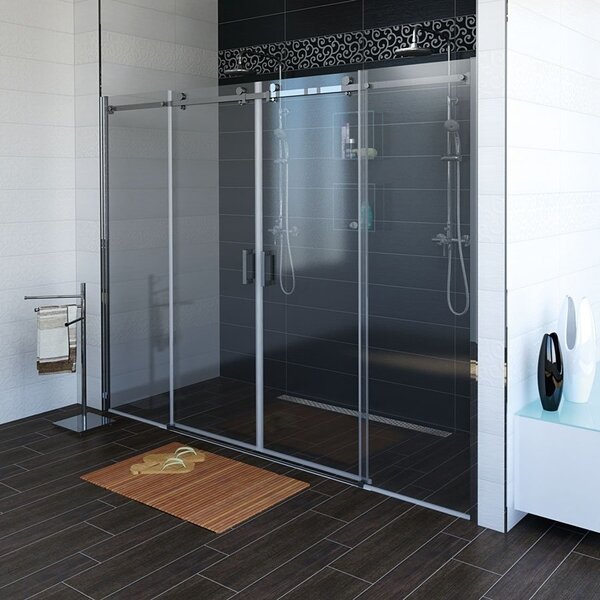 GELCO - DRAGON sprchové dveře 1700mm, čiré sklo (GD4870)