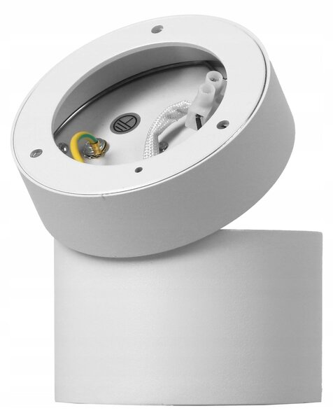 Přisazené bodové svítidlo GX53, nastavitelné, 80 × 82 mm