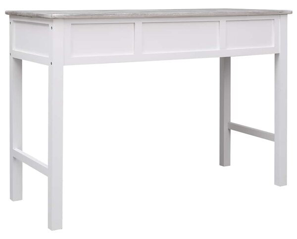 Psací stůl šedý 110 x 45 x 76 cm dřevo 284153