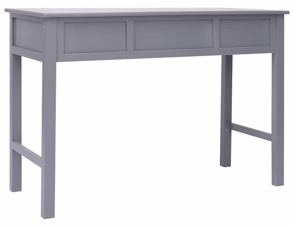 Psací stůl šedý 110 x 45 x 76 cm dřevo 284156