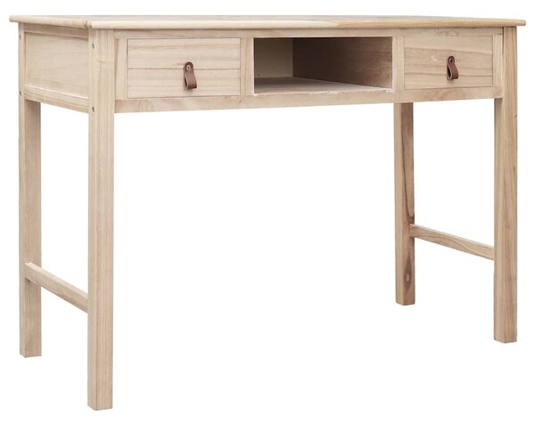Psací stůl přírodní 110 x 45 x 76 cm dřevo 284159