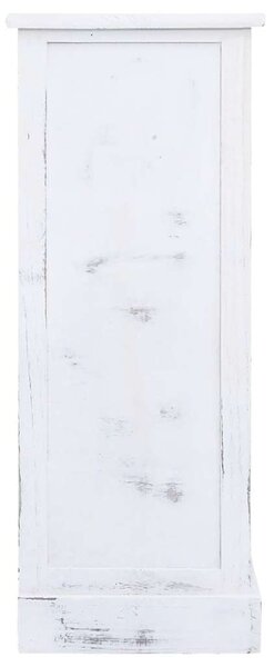 Zásuvková komoda bílá 60 x 30 x 75 cm dřevo 284180