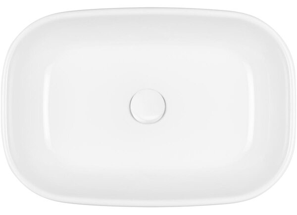 Oltens Jurong umyvadlo 54x36 cm oválné na pult bílá 40304000